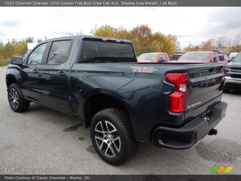  2020 Silverado 1500 Custom Trail Boss Crew Cab 4x4 Shadow Gray Metallic