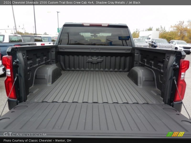 Shadow Gray Metallic / Jet Black 2020 Chevrolet Silverado 1500 Custom Trail Boss Crew Cab 4x4