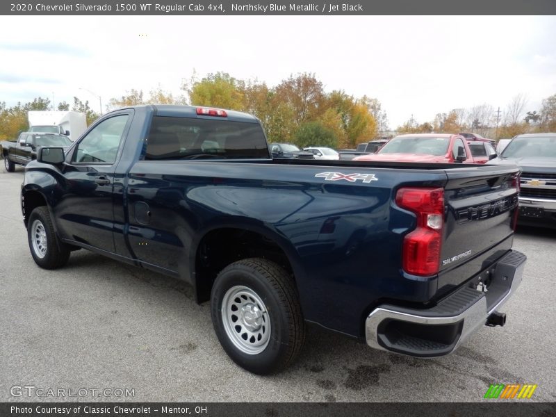  2020 Silverado 1500 WT Regular Cab 4x4 Northsky Blue Metallic