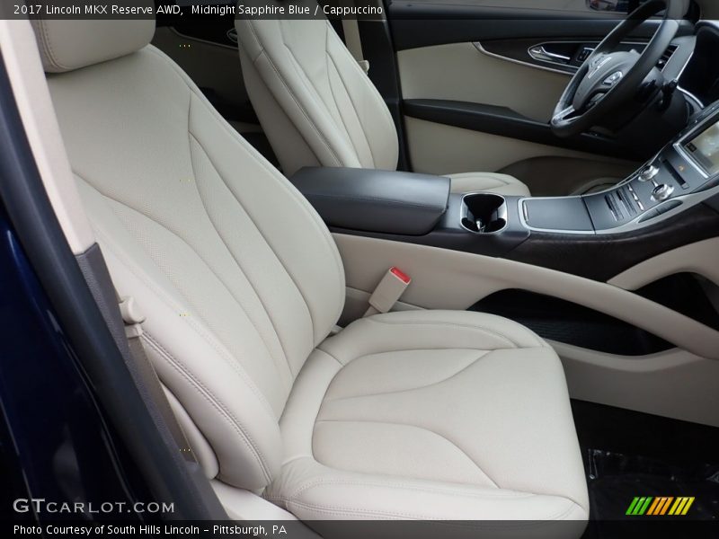 Midnight Sapphire Blue / Cappuccino 2017 Lincoln MKX Reserve AWD