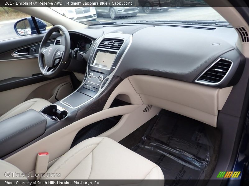 Midnight Sapphire Blue / Cappuccino 2017 Lincoln MKX Reserve AWD