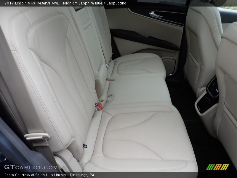Midnight Sapphire Blue / Cappuccino 2017 Lincoln MKX Reserve AWD