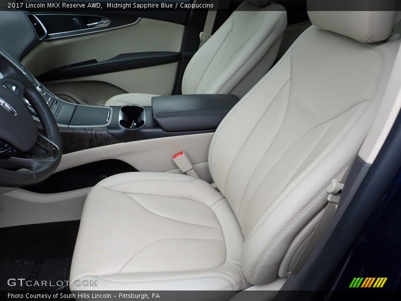 Midnight Sapphire Blue / Cappuccino 2017 Lincoln MKX Reserve AWD