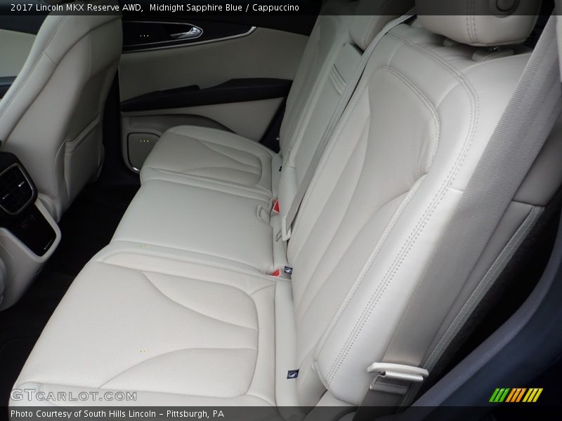 Midnight Sapphire Blue / Cappuccino 2017 Lincoln MKX Reserve AWD