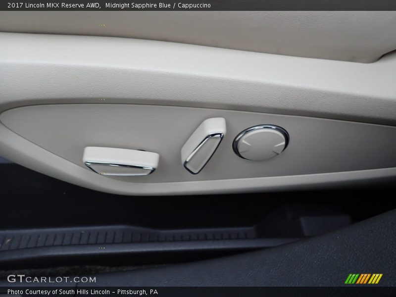 Midnight Sapphire Blue / Cappuccino 2017 Lincoln MKX Reserve AWD