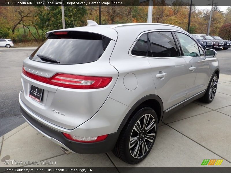 Ingot Silver / Center Stage Theme 2017 Lincoln MKC Black Label AWD