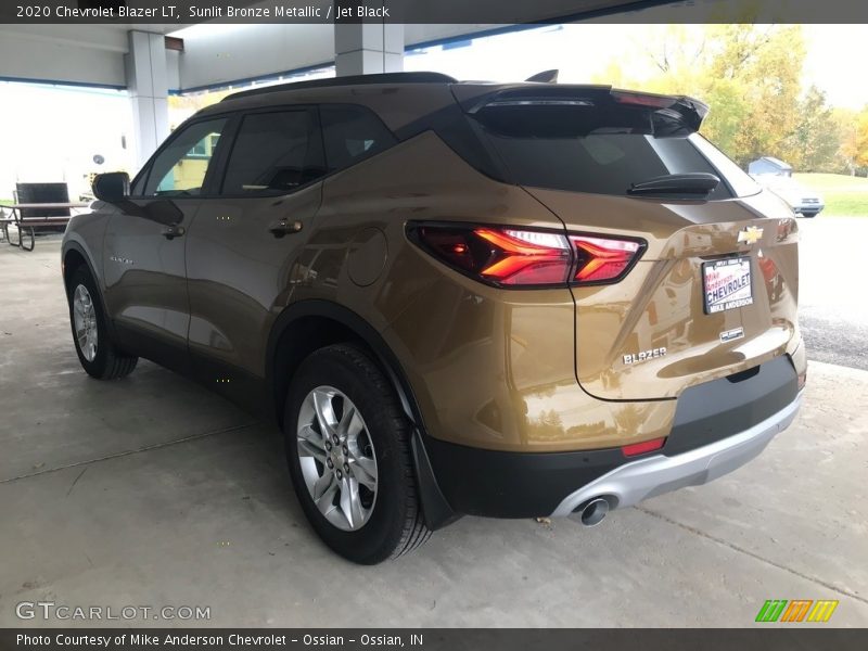 Sunlit Bronze Metallic / Jet Black 2020 Chevrolet Blazer LT