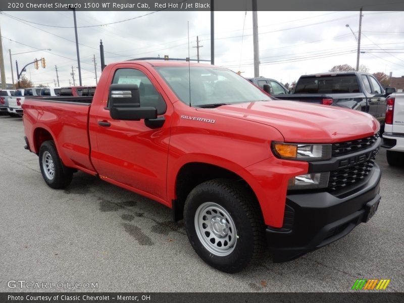 Front 3/4 View of 2020 Silverado 1500 WT Regular Cab