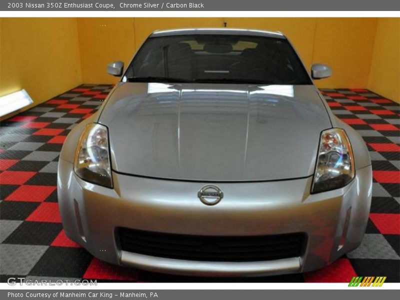 Chrome Silver / Carbon Black 2003 Nissan 350Z Enthusiast Coupe