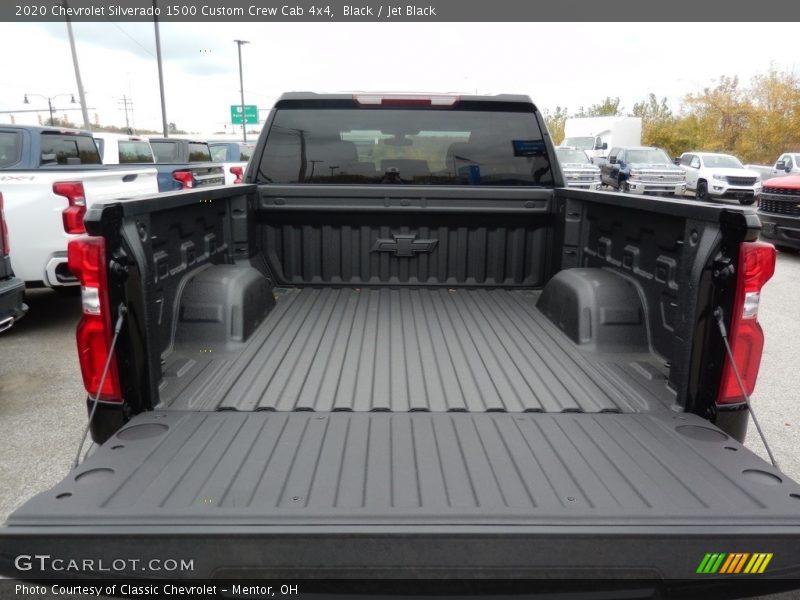 Black / Jet Black 2020 Chevrolet Silverado 1500 Custom Crew Cab 4x4