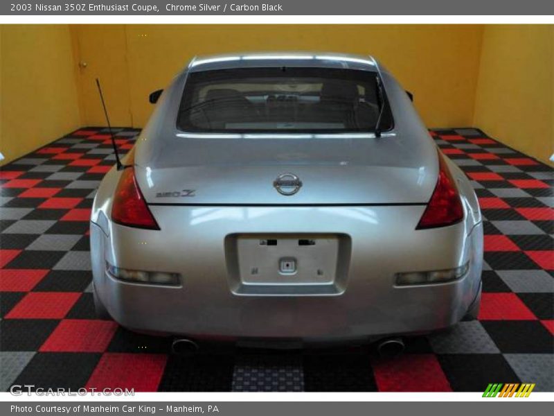 Chrome Silver / Carbon Black 2003 Nissan 350Z Enthusiast Coupe