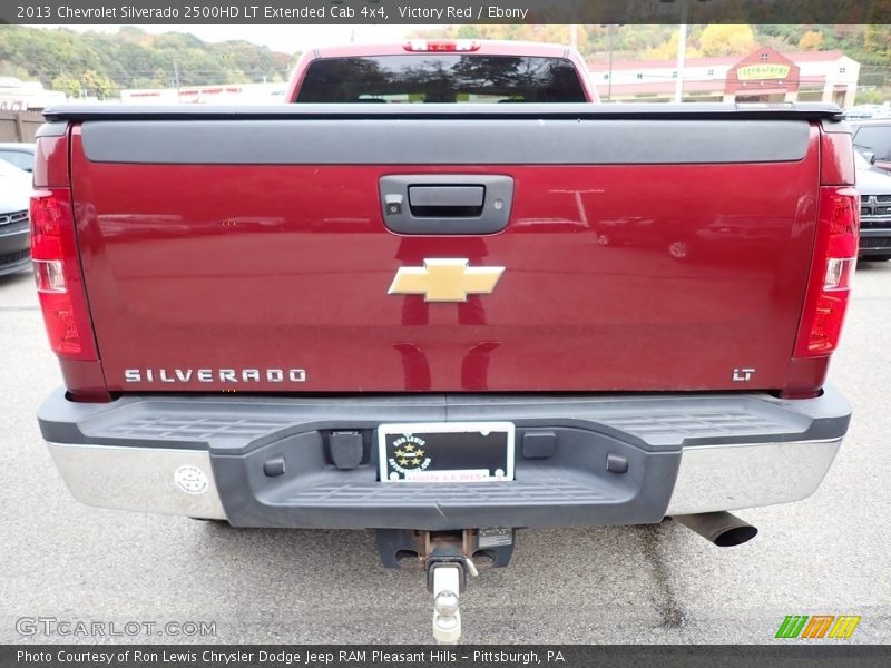 Victory Red / Ebony 2013 Chevrolet Silverado 2500HD LT Extended Cab 4x4