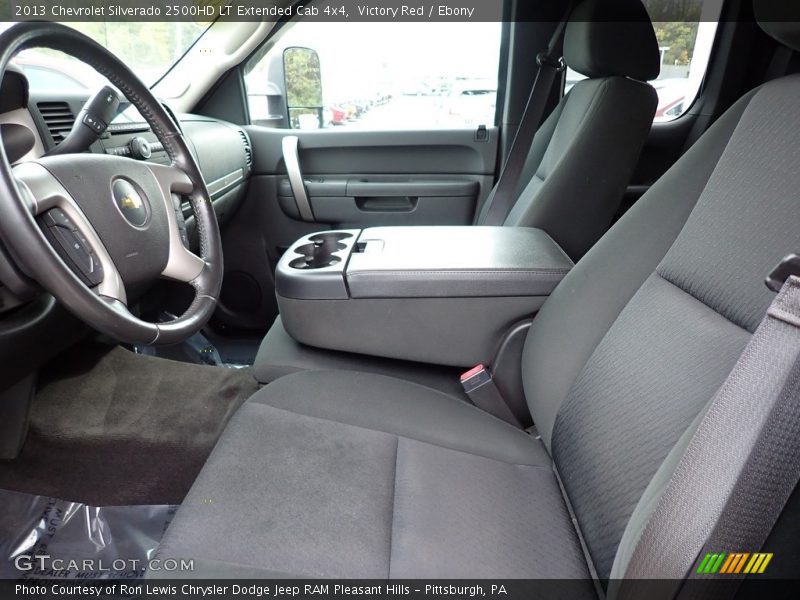 Victory Red / Ebony 2013 Chevrolet Silverado 2500HD LT Extended Cab 4x4
