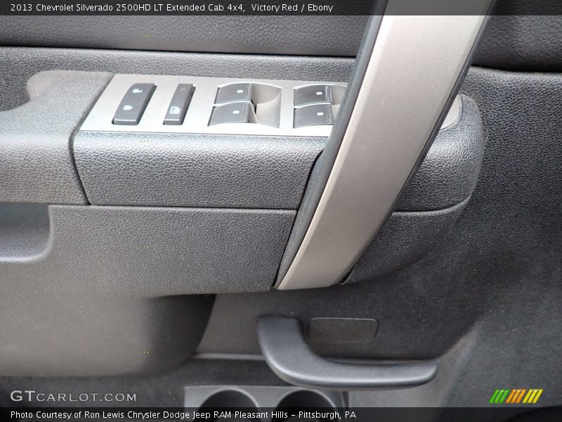 Victory Red / Ebony 2013 Chevrolet Silverado 2500HD LT Extended Cab 4x4