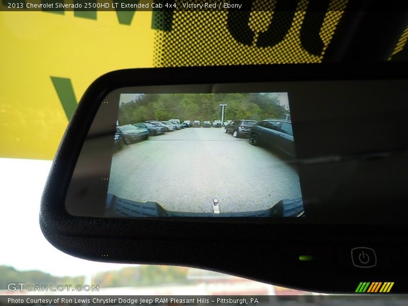Victory Red / Ebony 2013 Chevrolet Silverado 2500HD LT Extended Cab 4x4