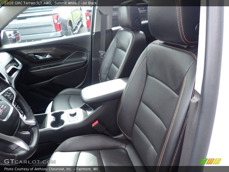 Summit White / ­Jet Black 2018 GMC Terrain SLT AWD