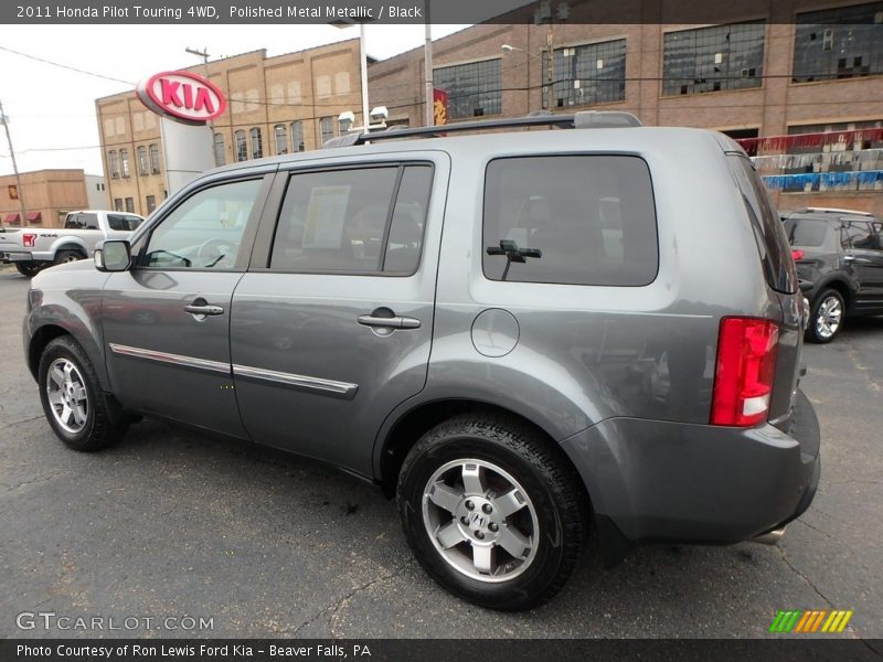 Polished Metal Metallic / Black 2011 Honda Pilot Touring 4WD