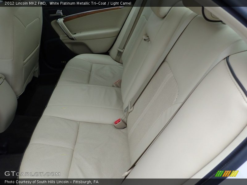 White Platinum Metallic Tri-Coat / Light Camel 2012 Lincoln MKZ FWD