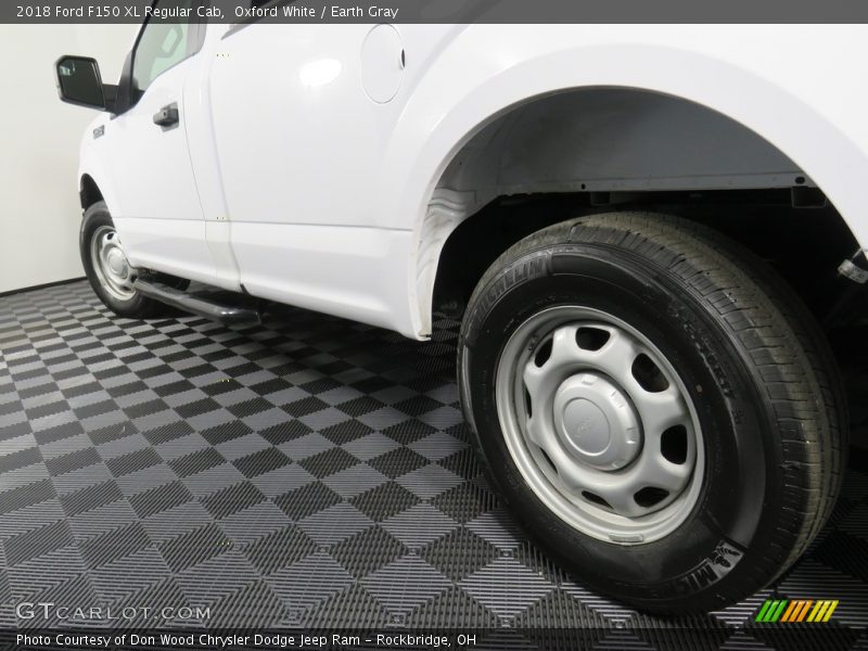 Oxford White / Earth Gray 2018 Ford F150 XL Regular Cab