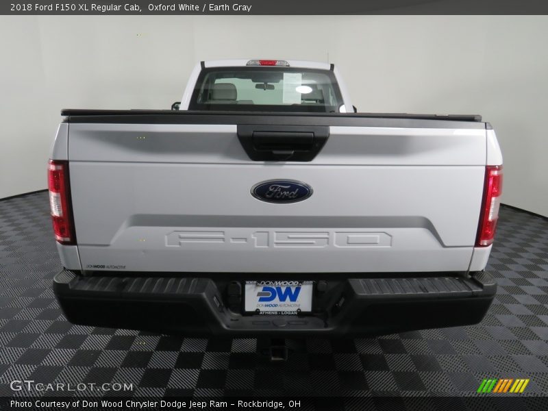 Oxford White / Earth Gray 2018 Ford F150 XL Regular Cab