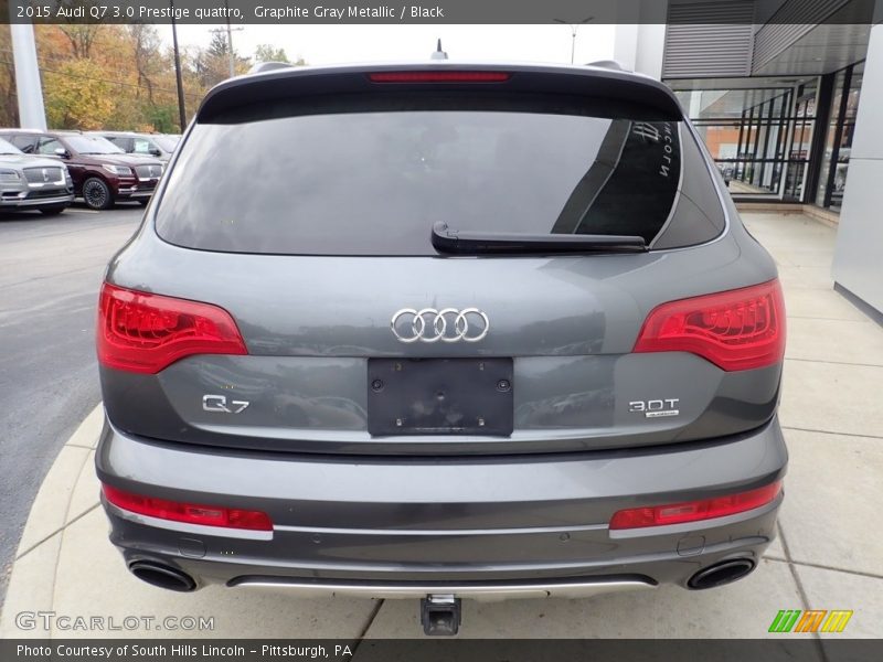 Graphite Gray Metallic / Black 2015 Audi Q7 3.0 Prestige quattro