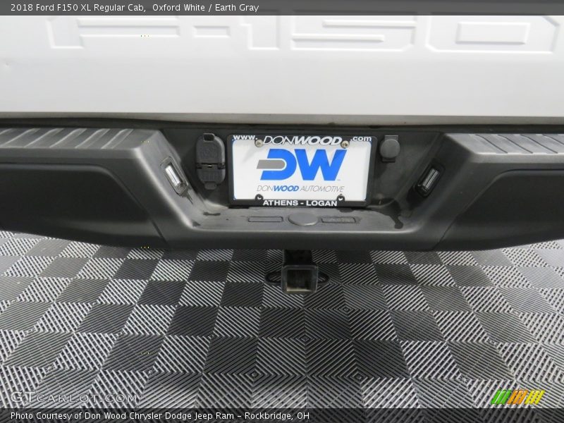 Oxford White / Earth Gray 2018 Ford F150 XL Regular Cab