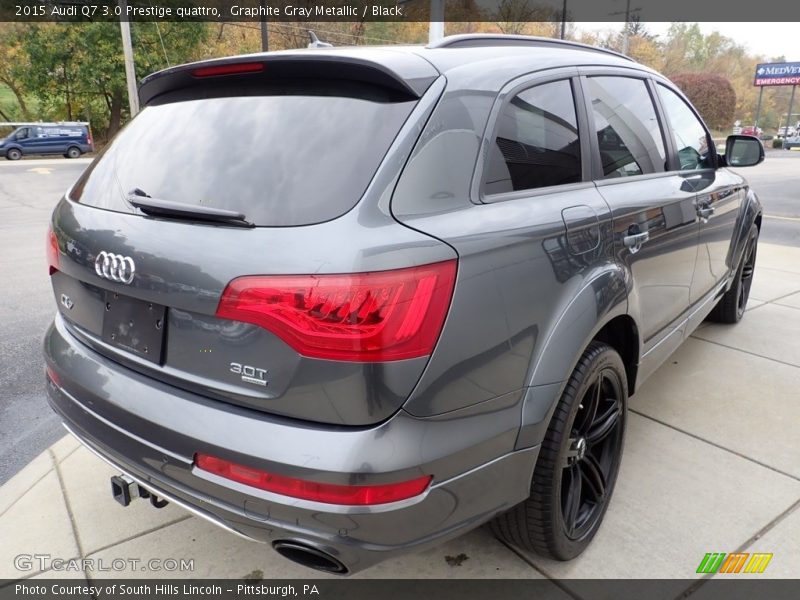 Graphite Gray Metallic / Black 2015 Audi Q7 3.0 Prestige quattro