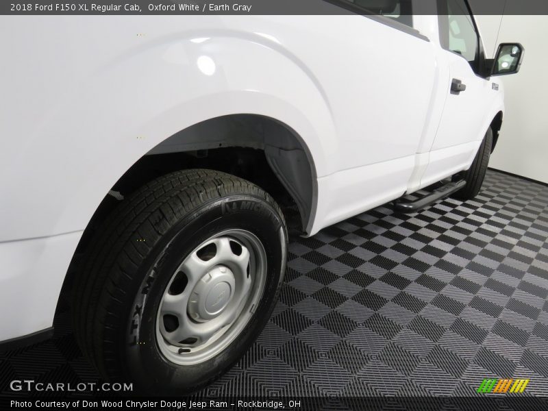 Oxford White / Earth Gray 2018 Ford F150 XL Regular Cab