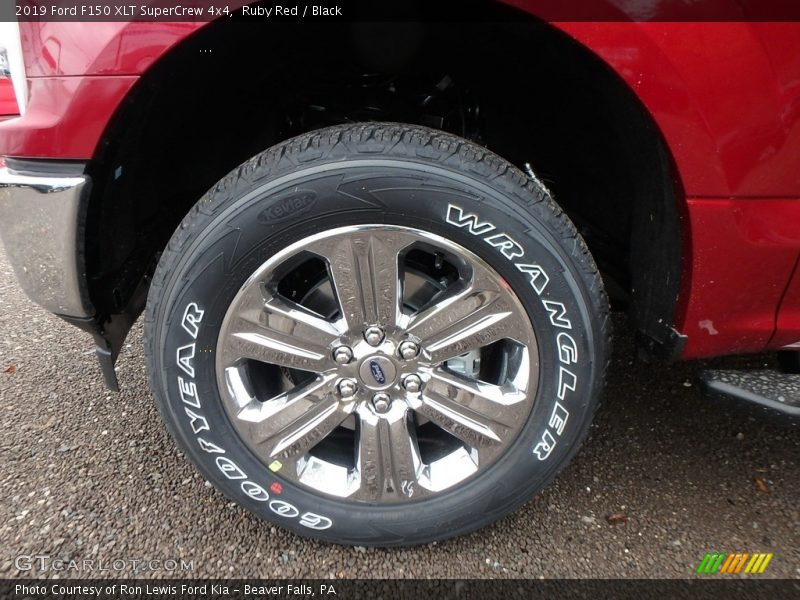 Ruby Red / Black 2019 Ford F150 XLT SuperCrew 4x4