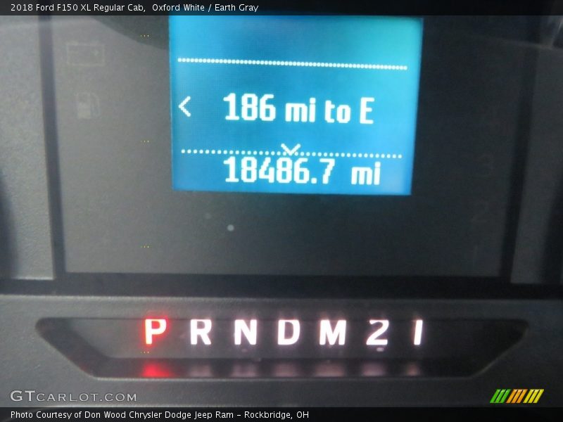 Oxford White / Earth Gray 2018 Ford F150 XL Regular Cab