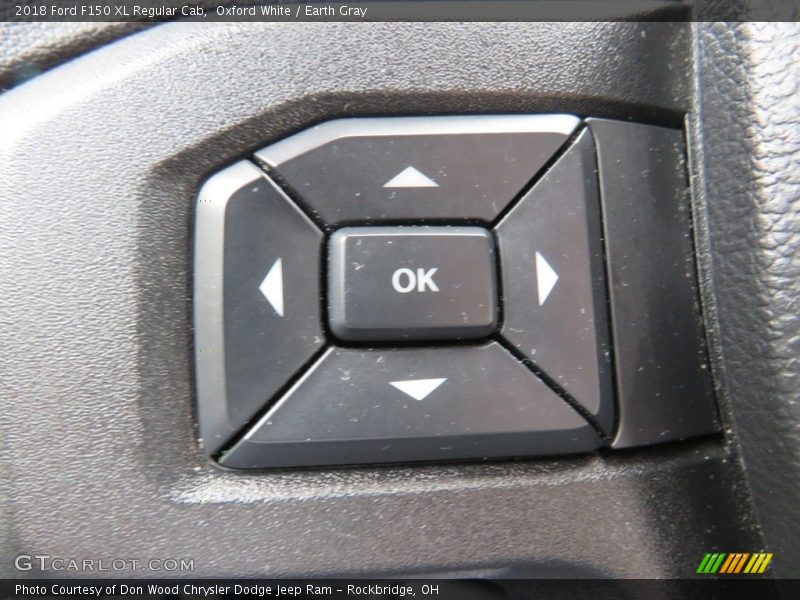 Oxford White / Earth Gray 2018 Ford F150 XL Regular Cab
