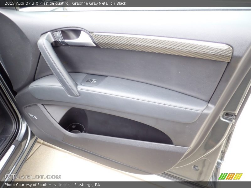 Graphite Gray Metallic / Black 2015 Audi Q7 3.0 Prestige quattro