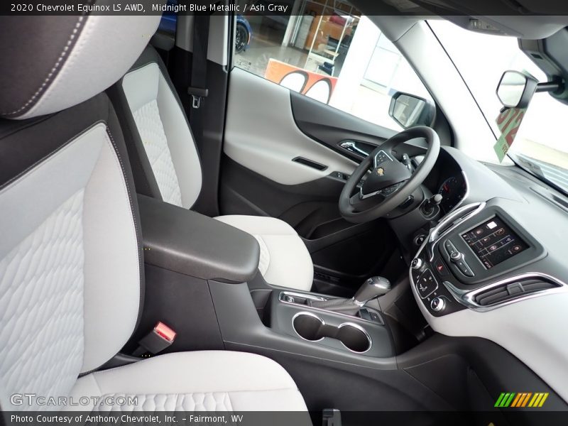 Midnight Blue Metallic / Ash Gray 2020 Chevrolet Equinox LS AWD