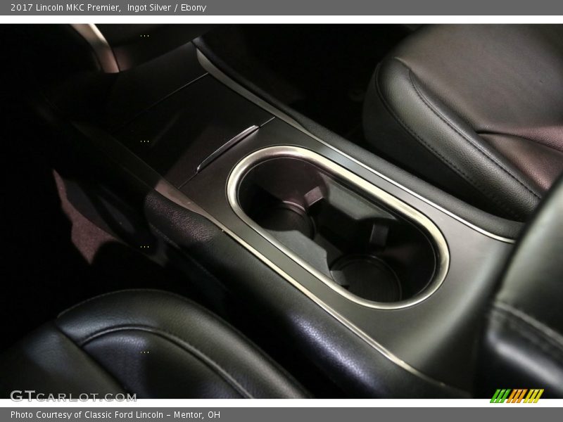 Ingot Silver / Ebony 2017 Lincoln MKC Premier