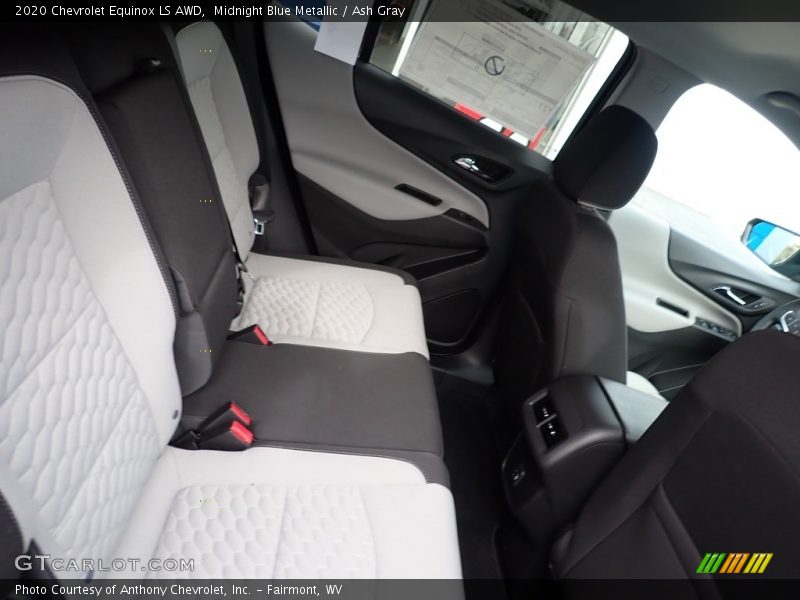 Midnight Blue Metallic / Ash Gray 2020 Chevrolet Equinox LS AWD