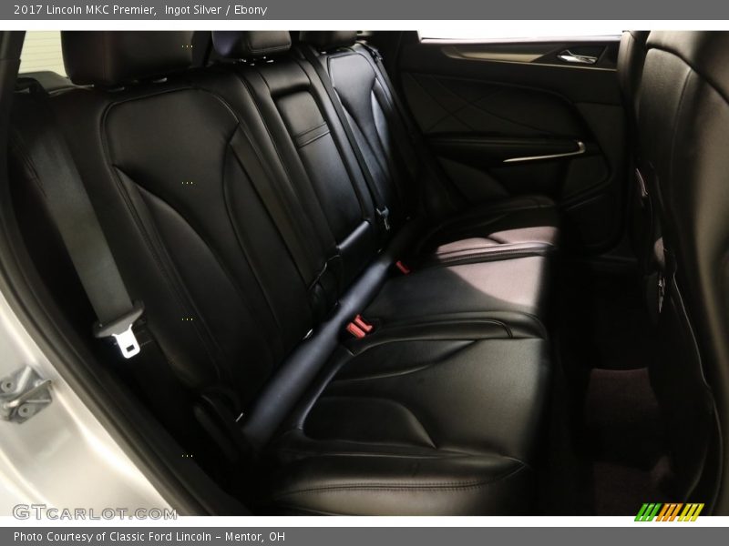 Ingot Silver / Ebony 2017 Lincoln MKC Premier