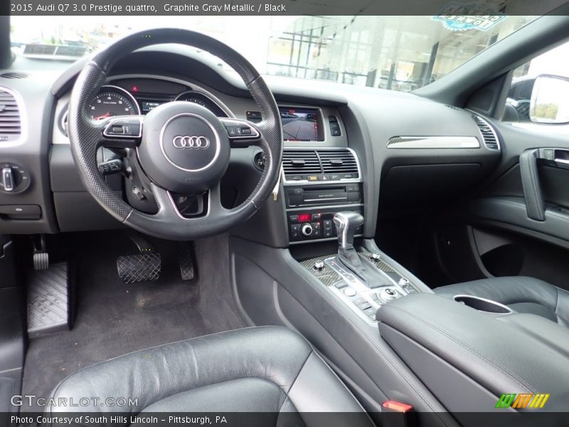 Graphite Gray Metallic / Black 2015 Audi Q7 3.0 Prestige quattro