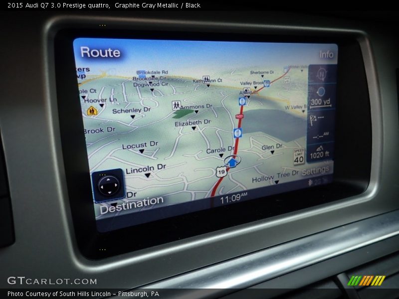 Graphite Gray Metallic / Black 2015 Audi Q7 3.0 Prestige quattro