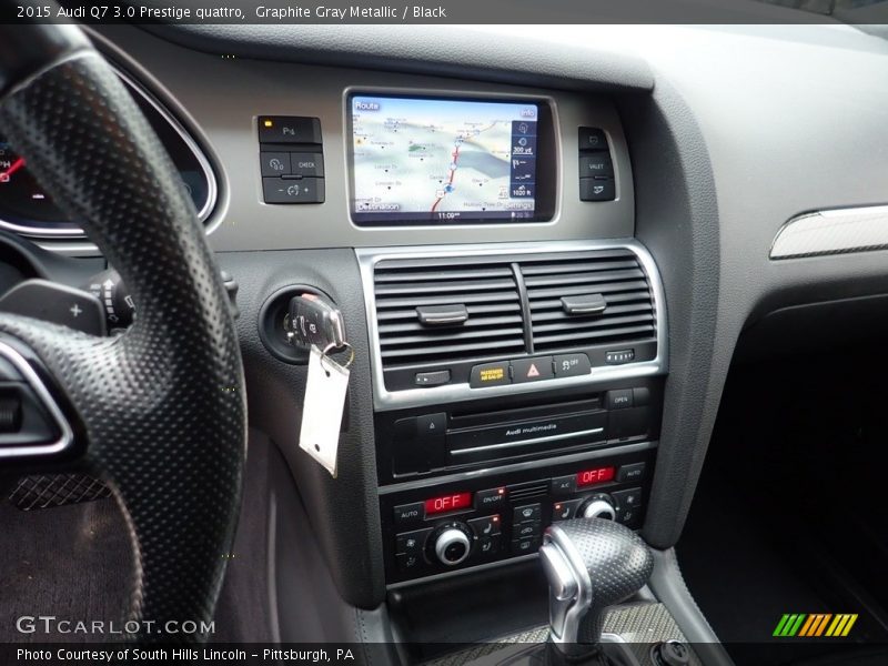 Graphite Gray Metallic / Black 2015 Audi Q7 3.0 Prestige quattro