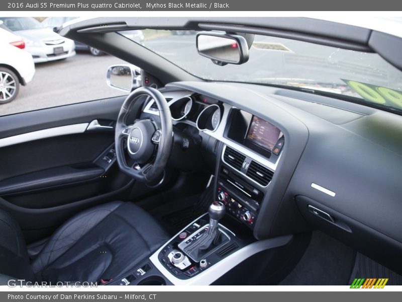 Mythos Black Metallic / Black 2016 Audi S5 Premium Plus quattro Cabriolet