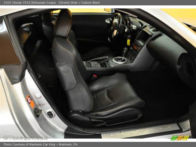 Chrome Silver / Carbon Black 2003 Nissan 350Z Enthusiast Coupe