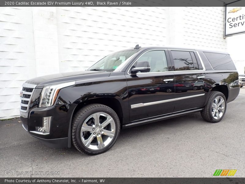 Front 3/4 View of 2020 Escalade ESV Premium Luxury 4WD