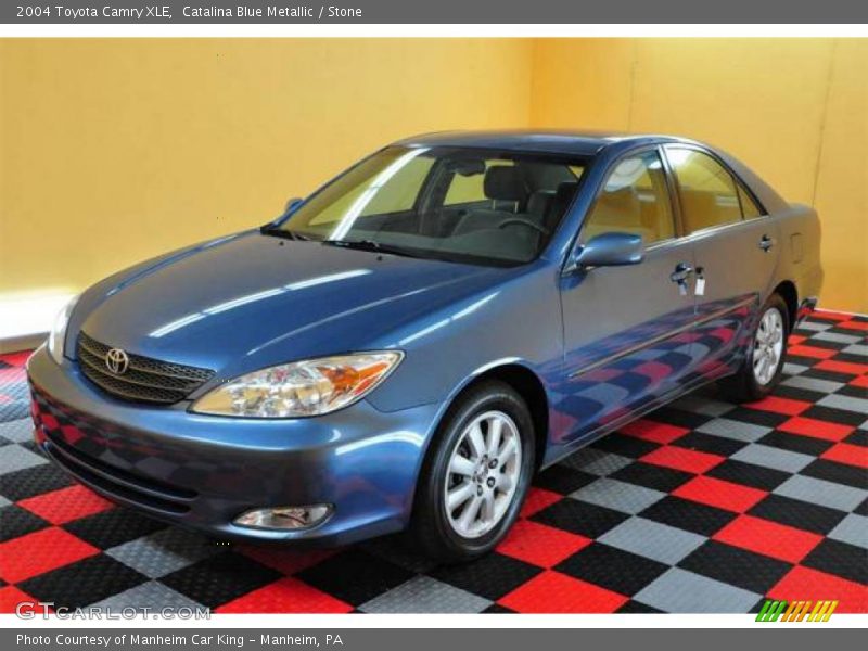 Catalina Blue Metallic / Stone 2004 Toyota Camry XLE