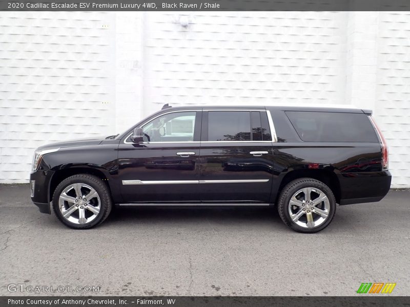 Black Raven / Shale 2020 Cadillac Escalade ESV Premium Luxury 4WD