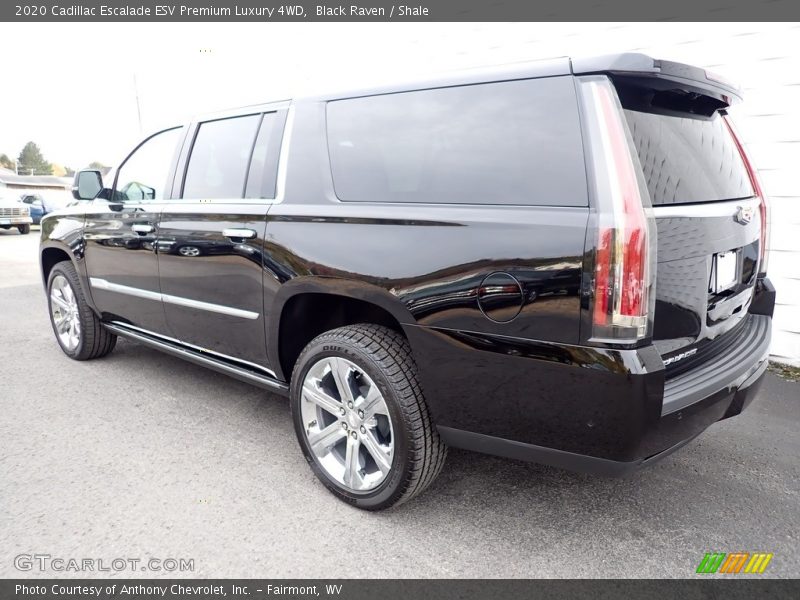 Black Raven / Shale 2020 Cadillac Escalade ESV Premium Luxury 4WD