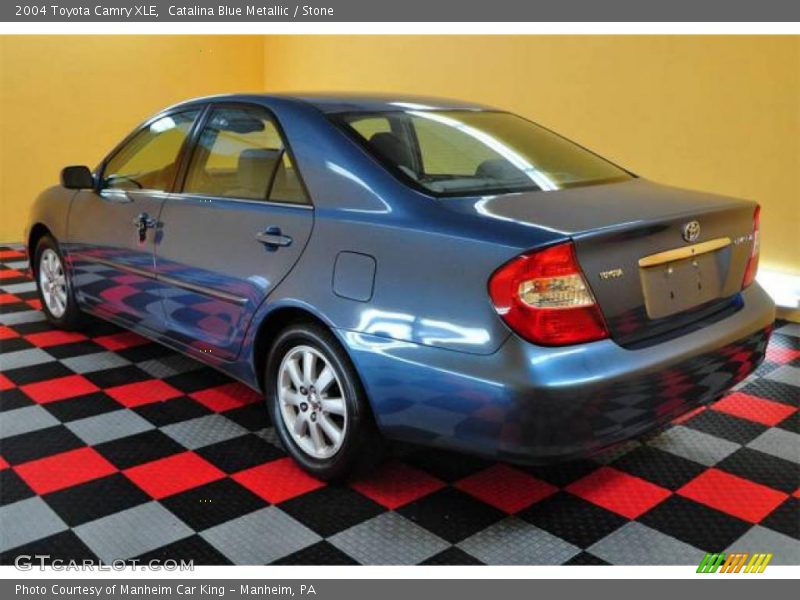 Catalina Blue Metallic / Stone 2004 Toyota Camry XLE