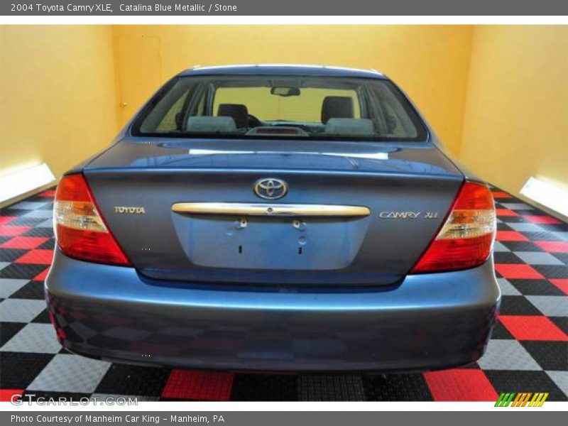 Catalina Blue Metallic / Stone 2004 Toyota Camry XLE