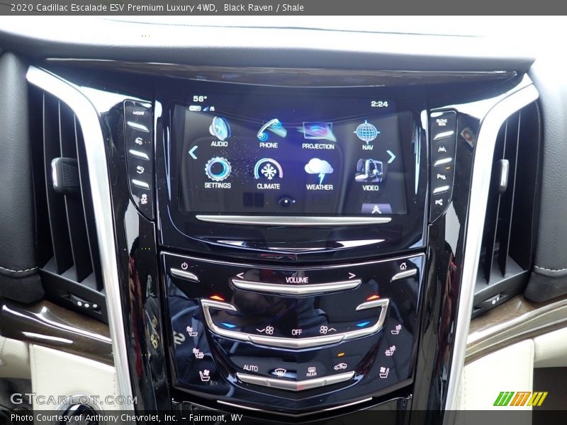 Black Raven / Shale 2020 Cadillac Escalade ESV Premium Luxury 4WD