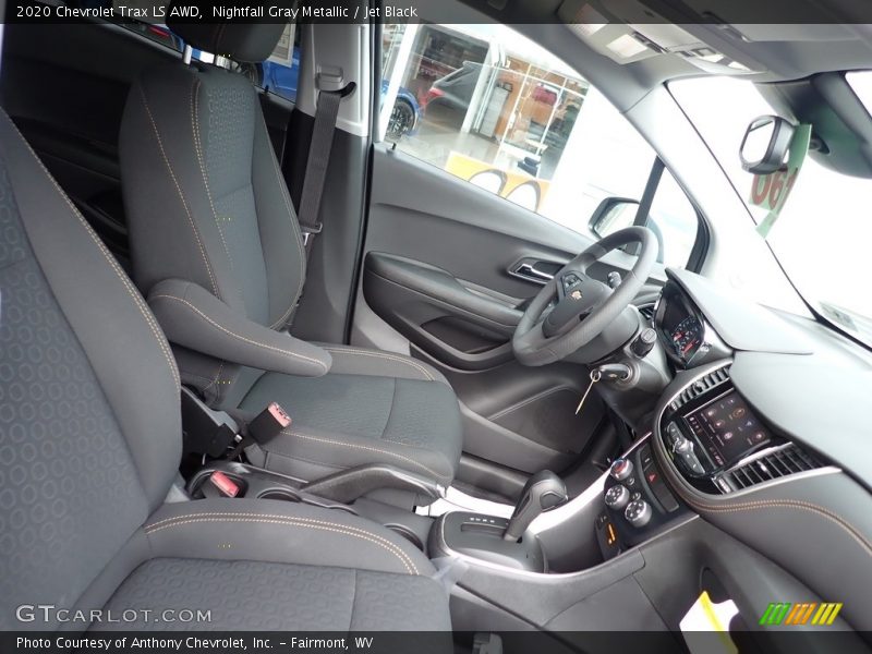 Nightfall Gray Metallic / Jet Black 2020 Chevrolet Trax LS AWD
