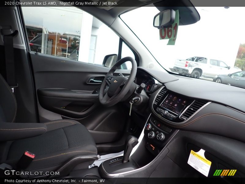 Nightfall Gray Metallic / Jet Black 2020 Chevrolet Trax LS AWD